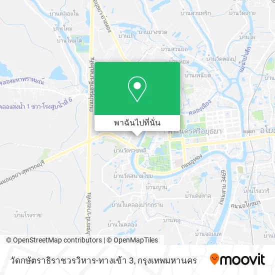 วัดกษัตราธิราชวรวิหาร-ทางเข้า 3 แผนที่