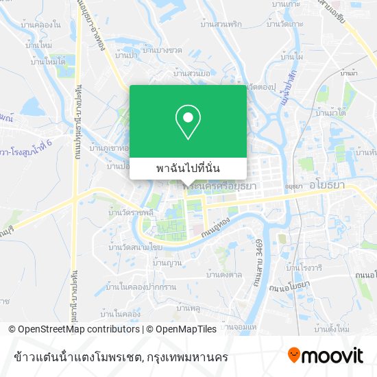 ข้าวแต๋นน้ําแตงโมพรเชต แผนที่