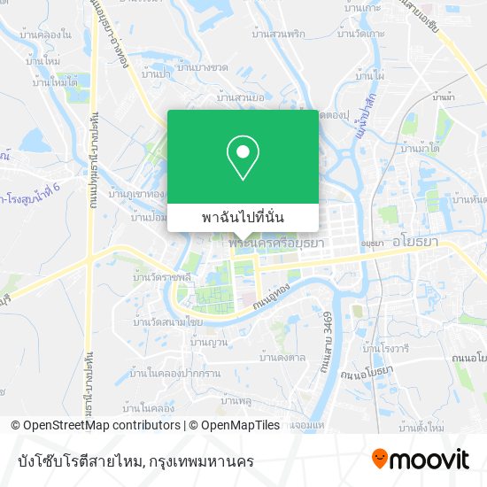 บังโซ๊บโรตีสายไหม แผนที่