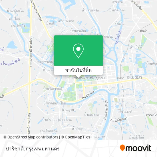 ปาริชาติ แผนที่