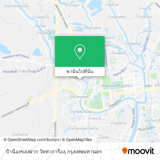 ป้าน้องของฝาก วัดท่าการ้อง แผนที่