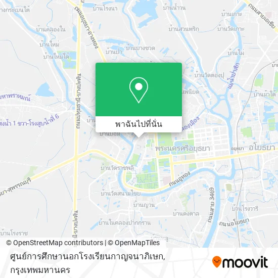 ศูนย์การศึกษานอกโรงเรียนกาญจนาภิเษก แผนที่