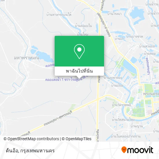 ต้นอ้อ แผนที่
