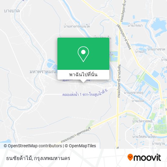 ธนชัยค้าไม้ แผนที่