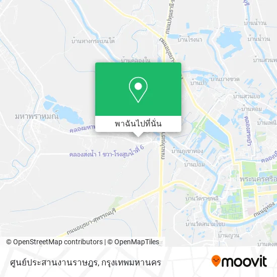 ศูนย์ประสานงานราษฎร แผนที่