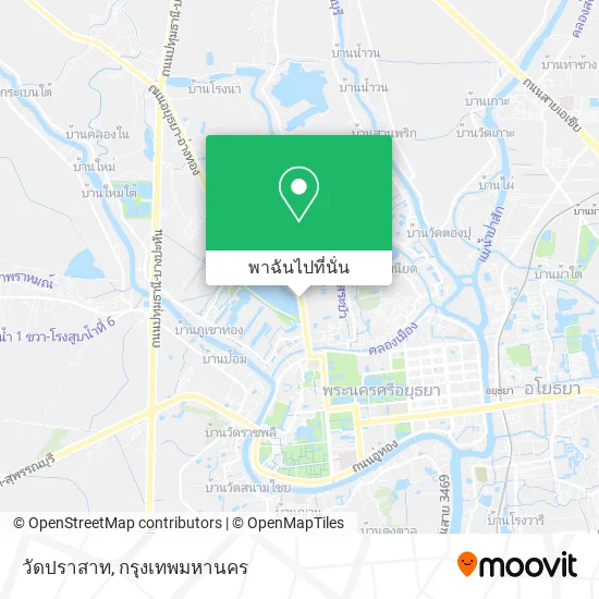 วัดปราสาท แผนที่