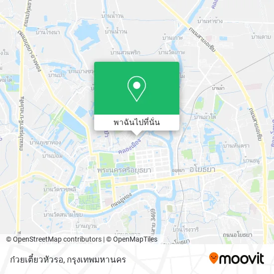 ก๋วยเตี๋ยวหัวรอ แผนที่