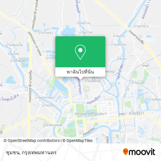 ชุมชน แผนที่