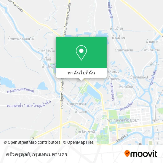 ครัวครูดุลย์ แผนที่