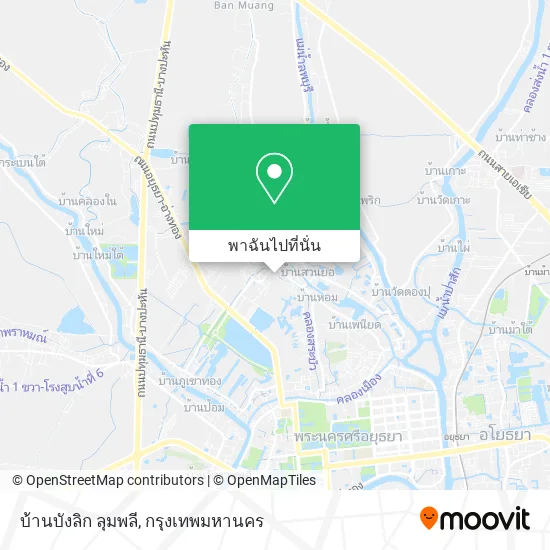 บ้านบังลิก ลุมพลี แผนที่
