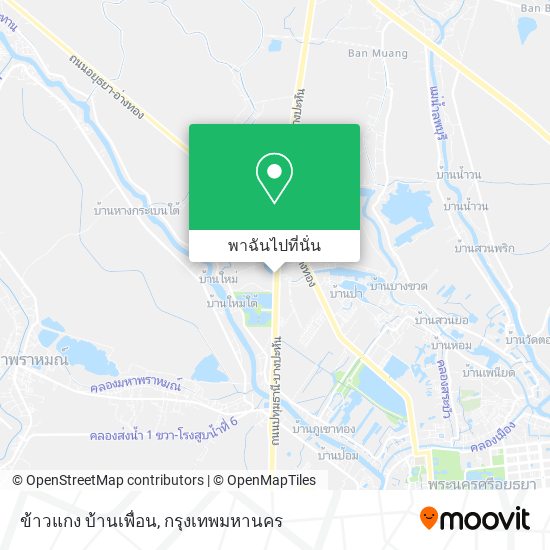 ข้าวแกง บ้านเพื่อน แผนที่