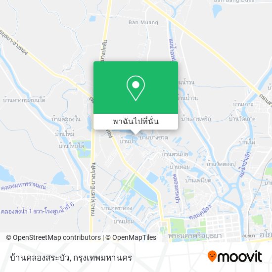บ้านคลองสระบัว แผนที่