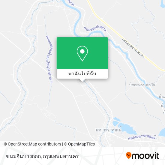 ขนมจีนบางกอก แผนที่