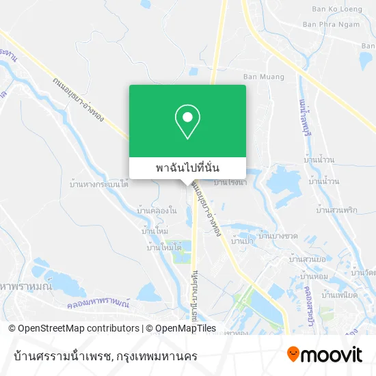 บ้านศรรามน้ําเพรช แผนที่