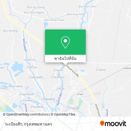 ระเบียงสัก แผนที่