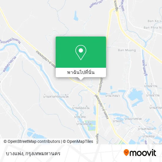 บางแพ่ง แผนที่