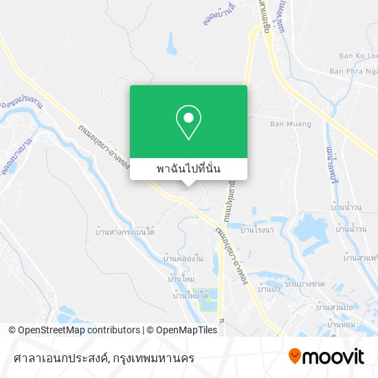 ศาลาเอนกประสงค์ แผนที่