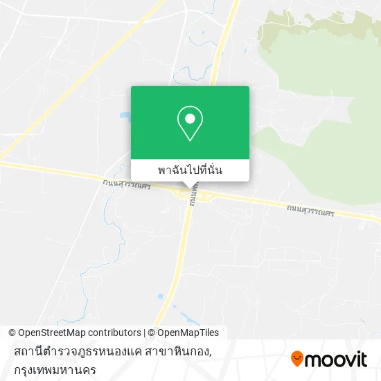 สถานีตํารวจภูธรหนองแค สาขาหินกอง แผนที่