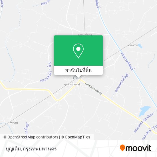 บุญเติม แผนที่