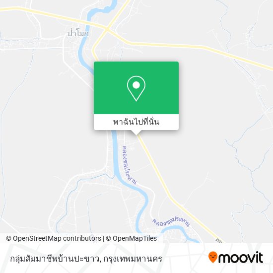 กลุ่มสัมมาชีพบ้านปะขาว แผนที่