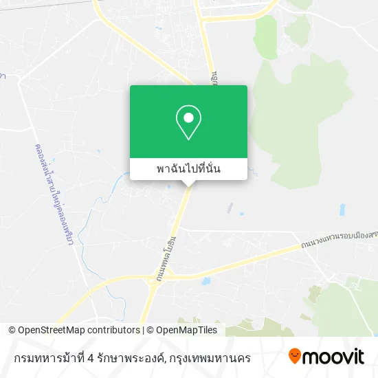 กรมทหารม้าที่ 4 รักษาพระองค์ แผนที่