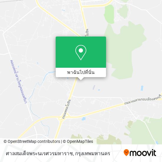 ศาลสมเด็จพระนเรศวรมหาราช แผนที่