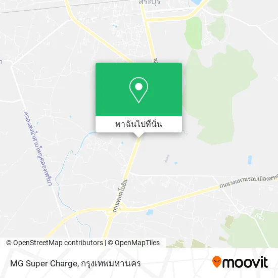 MG Super Charge แผนที่