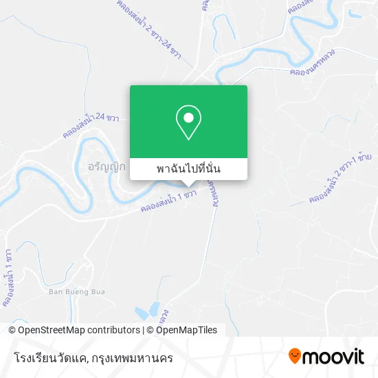 โรงเรียนวัดแค แผนที่