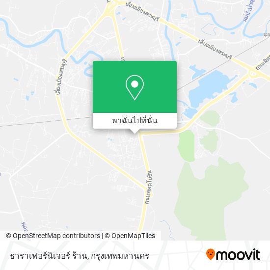 ธาราเฟอร์นิเจอร์ ร้าน แผนที่