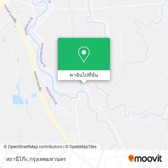 สถานีโก๊ะ แผนที่