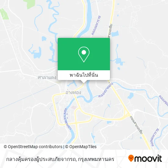 กลางคุ้มครองผู้ประสบภัยจากรถ แผนที่
