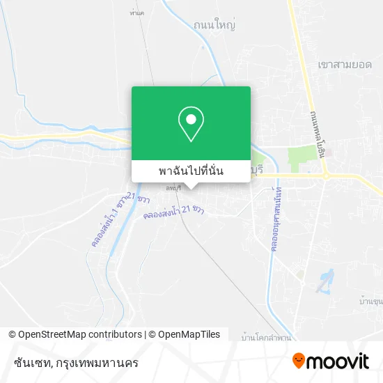 ซันเซท แผนที่