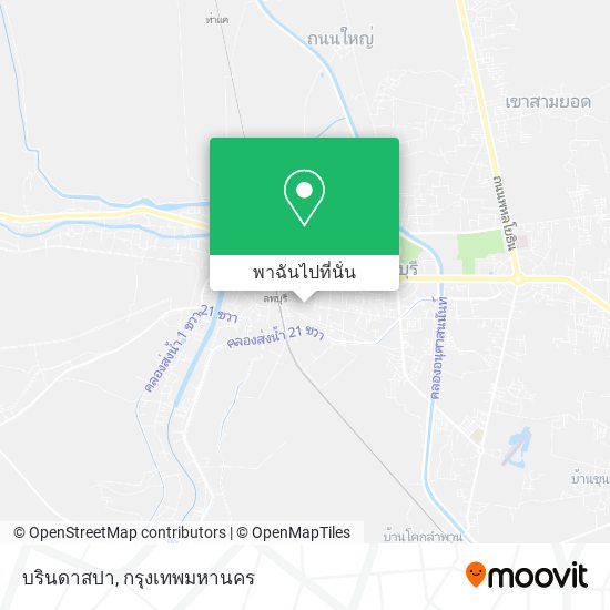 บรินดาสปา แผนที่