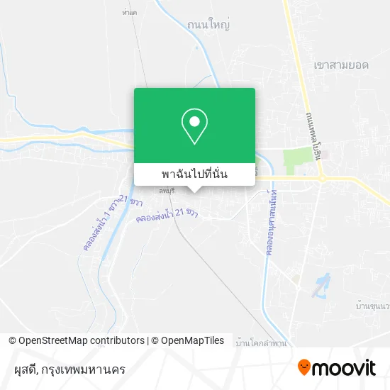 ผุสดี แผนที่