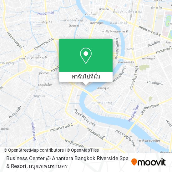 Business Center @ Anantara Bangkok Riverside Spa & Resort แผนที่