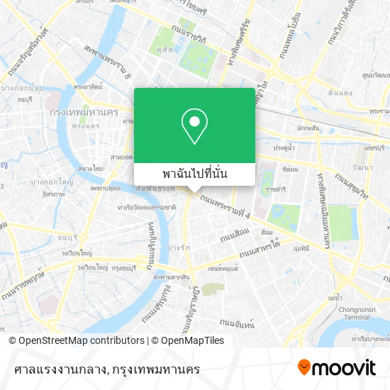 ศาลแรงงานกลาง แผนที่