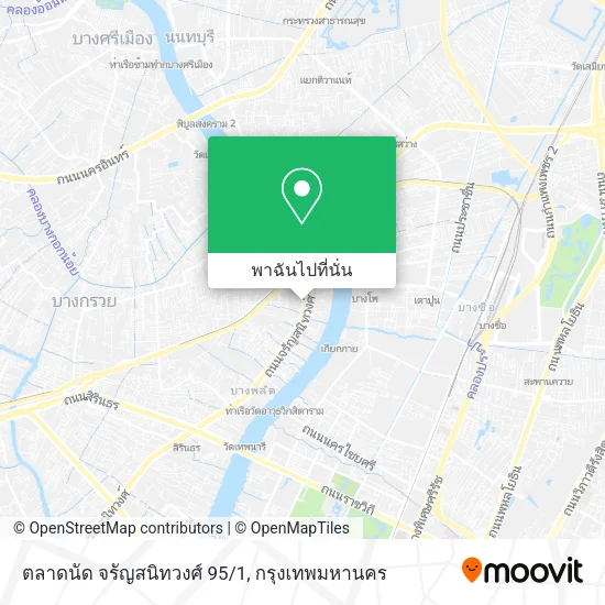 ตลาดนัด จรัญสนิทวงศ์ 95/1 แผนที่