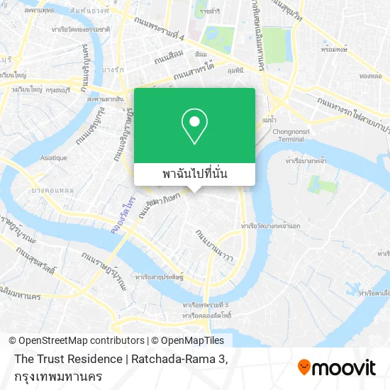 The Trust Residence | Ratchada-Rama 3 แผนที่