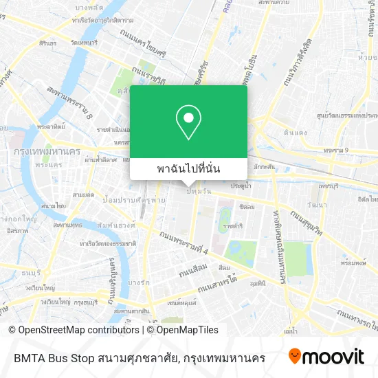 BMTA Bus Stop สนามศุภชลาศัย แผนที่