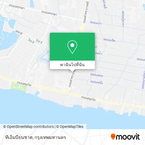 ทีเอ็มบีธนชาต แผนที่