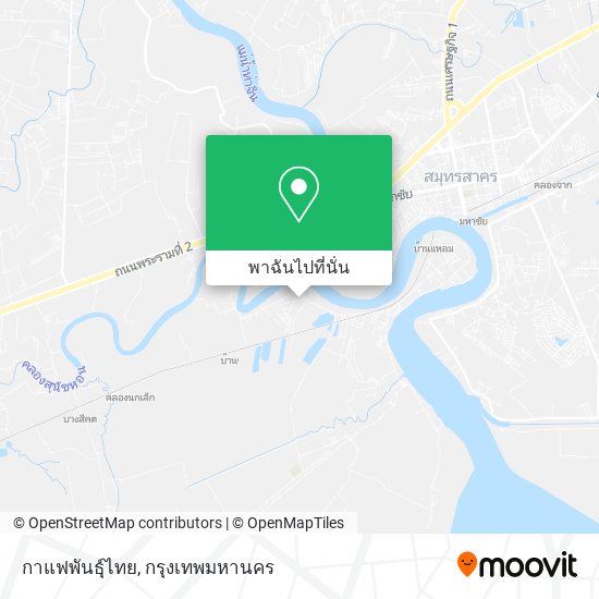 กาแฟพันธุ์ไทย แผนที่