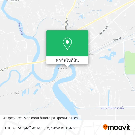 ธนาคารกรุงศรีอยุธยา แผนที่