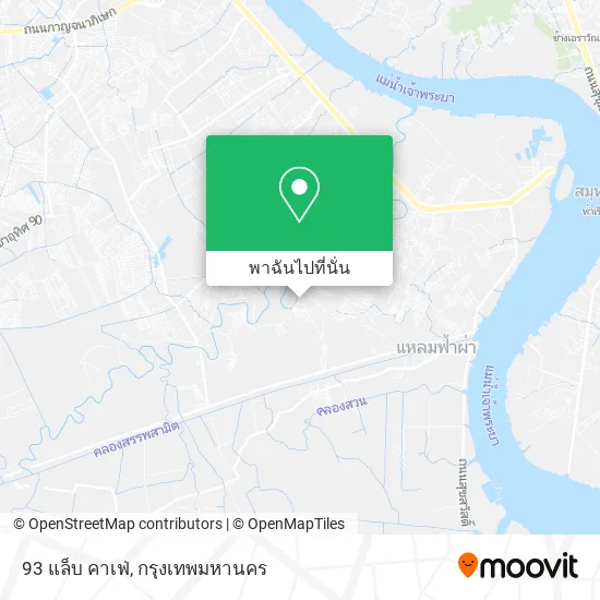 93 แล็บ คาเฟ่ แผนที่