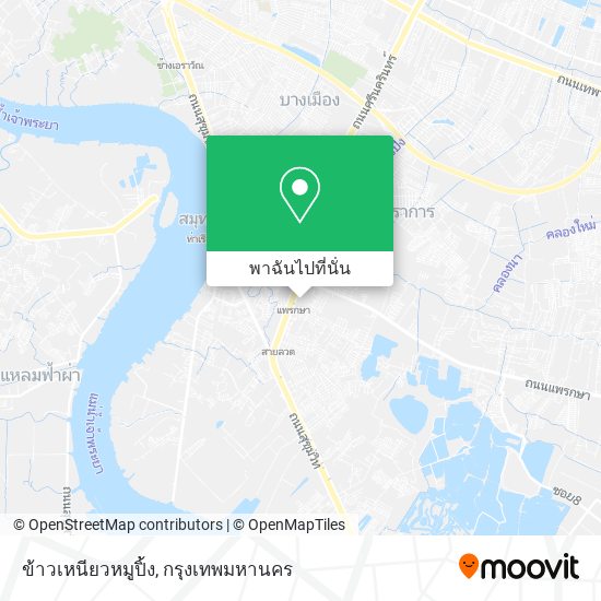 ข้าวเหนียวหมูปิ้ง แผนที่