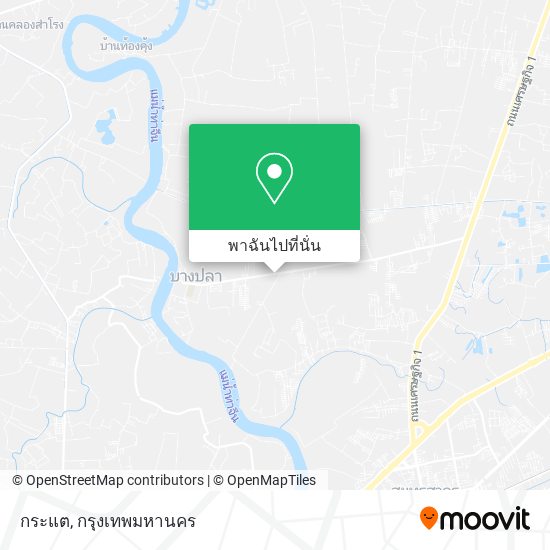 กระแต แผนที่