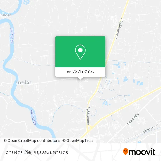 ลาบร้อยเอ็ด แผนที่