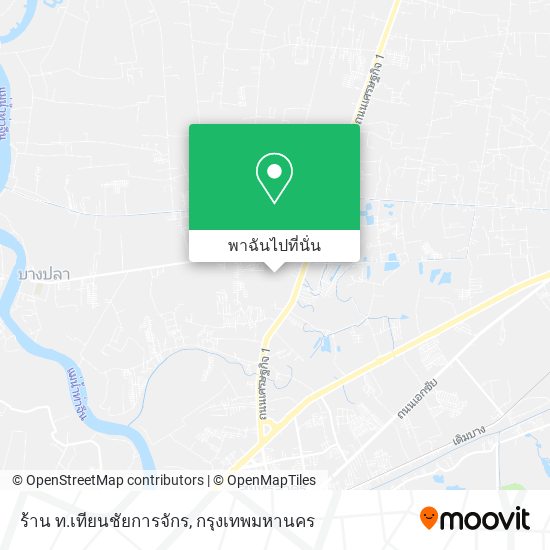 ร้าน ท.เทียนชัยการจักร แผนที่