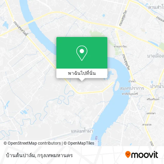 บ้านต้นปาล์ม แผนที่