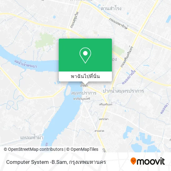 Computer System -B.Sam แผนที่