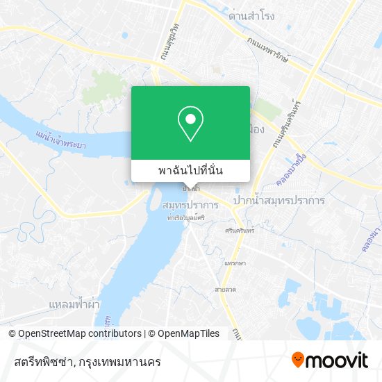 สตรีทพิซซ่า แผนที่